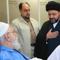 عيادة العلماء والشخصيات للإمام الخامنئي حفظه الله في المستشفى